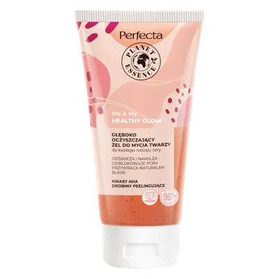 Perfecta Planet Essence, Me & My Healthy Glow, Głęboko oczyszczający żel do mycia twarzy