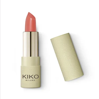 Kiko Milano New Green Me, Matte Lipstick (Ekstremalnie komfortowa matowa pomadka)