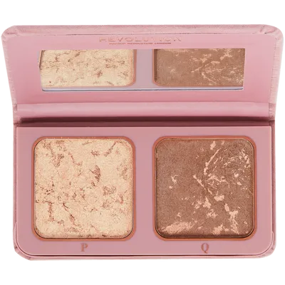 Revolution Beauty (Makeup Revolution) Revolution x Maffashion, Malibu Sunset Diary Face Palette (Zestaw do konturowania twarzy)
