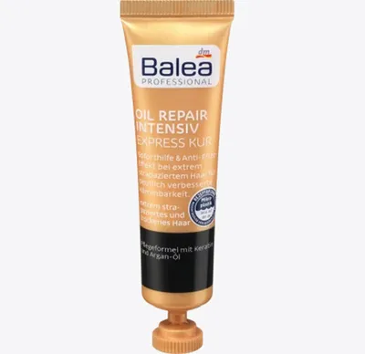 Balea Professional, Oil Repair Intensiv, Express Kur (Ekspresowa kuracja do włosów)
