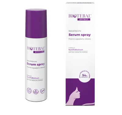 Biotebal Effect - specjalistyczne serum spray przeciw wypadaniu włosów