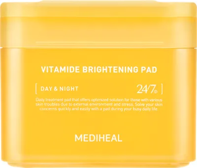 Mediheal Vitamide Brightening Pad (Rozświetlające płatki do twarzy)