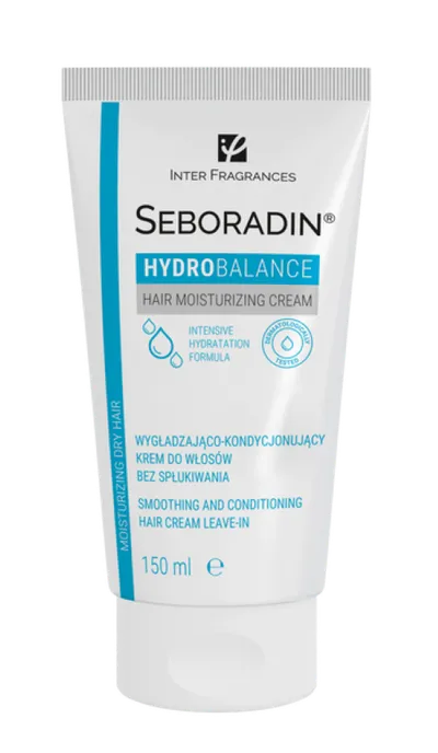 Seboradin Hydro Balance, Wygładzająco-kondycjonujący krem do włosów bez spłukiwania