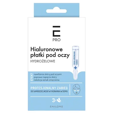Enilome Healthy Beauty Pro, Hialuronowe płatki pod oczy