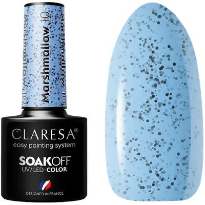 Claresa Marshmallow Soak-off UV/LED Color (Lakier hybrydowy do paznokci)