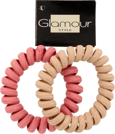 Glamour Style Gumki do włosów sprężynki