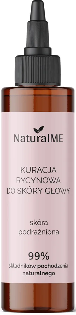 NaturalME Kuracja rycynowa łagodząca do skóry głowy