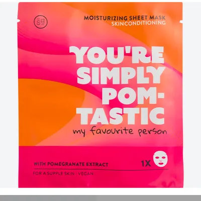 Action You're Simply Pom-tastic, Face Sheet Mask (Maska do twarzy w płachcie)