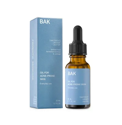 Bak Skincare Oil for Acne-Prone Skin (Probiotyczny olejek do  cery trądzikowej)
