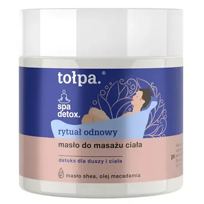 Tołpa Eco Spa  [Spa Detox], Odpręzenie, Otulające masło - krem odbudowujące gładkość ciała