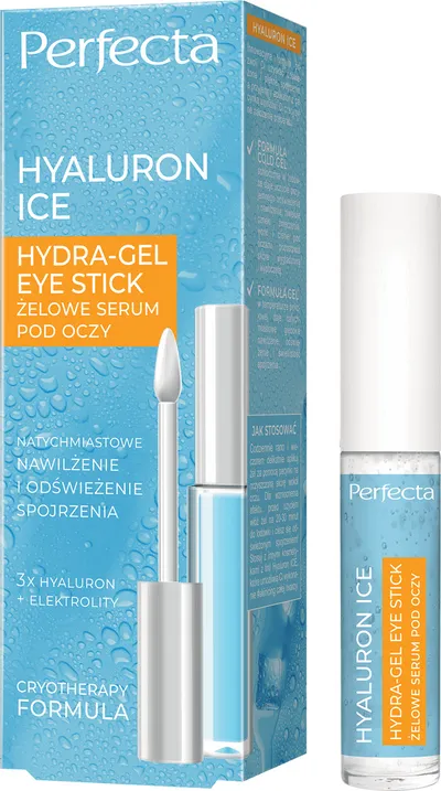 Perfecta Hyaluron Ice, Żelowe serum pod oczy