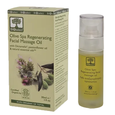 Bioselect Olive SPA, Regenereting Facial Massage Oil (Regenerujący olejek do masażu twarzy)