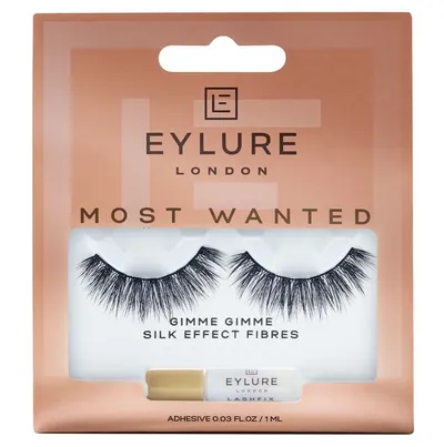 Eylure Most Wanted, Lashes Gimme Gimme (Sztuczne rzęsy z klejem)