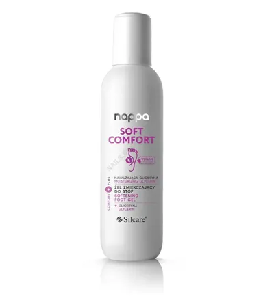 Silcare Nappa Soft Comfort, Nawilżająca Gliceryna, Żel zmiękczający do stóp