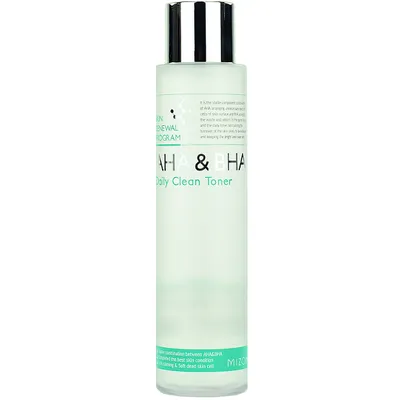 Mizon AHA & BHA, Daily Clean Toner (Tonik z kwasami AHA i BHA)
