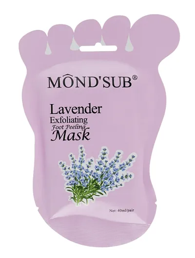 Mond'Sub Lavender Exfoliating Food Peeling Mask (Złuszczająca maska do stóp z lawendą)