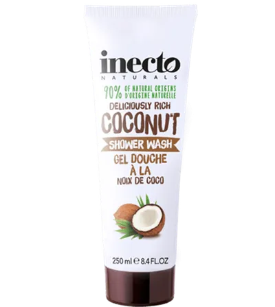 Inecto Deliciously Rich Coconut, Shower Wash (Niesamowicie kokosowy żel pod prysznic)