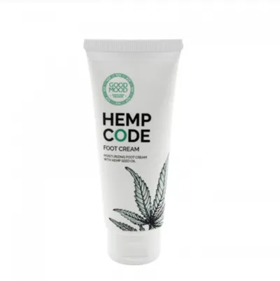 Good Mood Hemp Code, Mouisturizing Foot Cream (Krem do stóp nawilżający z olejem z konopi do skóry suchej i normalnej)