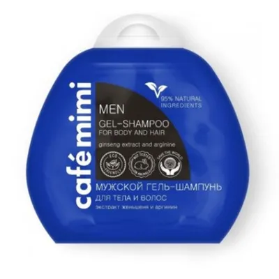 Cafe Mimi Men, Żel-szampon do ciała i włosów dla mężczyzn