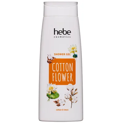 Hebe Cosmetics, Cotton Flower, Shower Gel (Kwiat Bawełny, Żel pod prysznic)