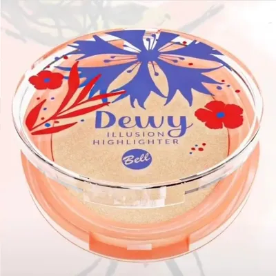 Bell Blossom Meadow, Dewy Illusion Highlighter (Rozświetlacz prasowany)
