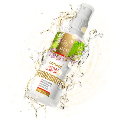 Inaessentials Hydrobiotic Nettle & Clary Sage (Hydrobiotyk `Pokrzywai szałwia muszkatołowa - intensywna pielęgnacja włosów i skóry głowy`)