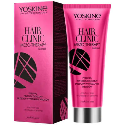 Yoskine Hair Clinic Mezo-Therapy, Peeling trychologiczny przeciw wypadaniu włosów