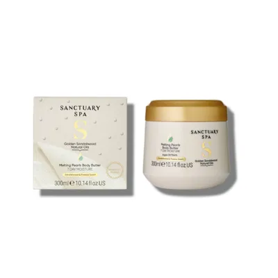 The Sanctuary Spa Golden, Sandalwood Natural Oils Melting Pearls, Body Butter (Masło do ciała)