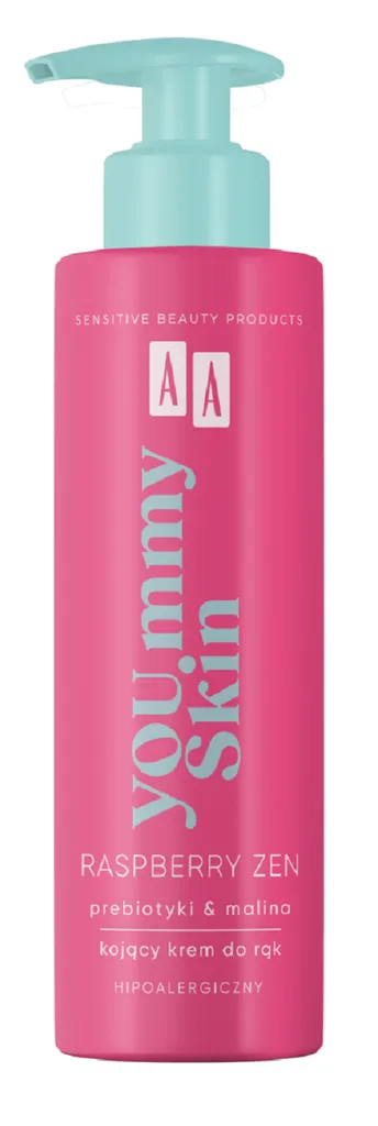 AA YOU.mmy Skin, Raspberry Zen,  Kojący krem do rąk