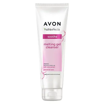 Avon Nutra Effects, Soothe Melting Gel Cleanser (Kojące mleczko oczyszczające do twarzy)