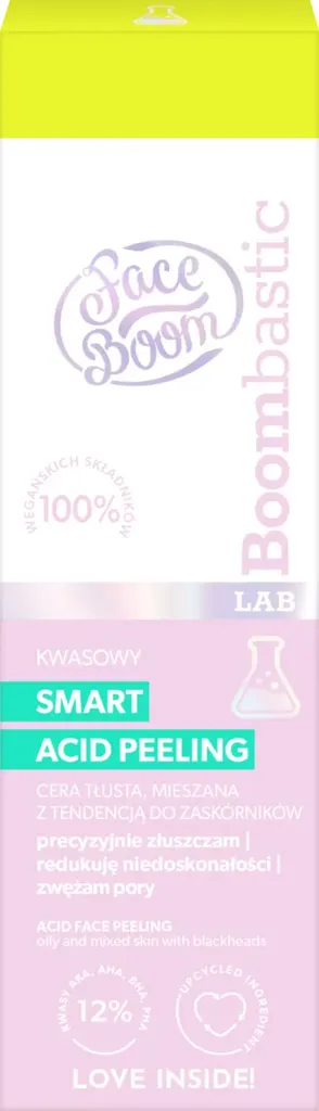 FaceBoom Boombastic, Kwasowy Smart Acid peeling