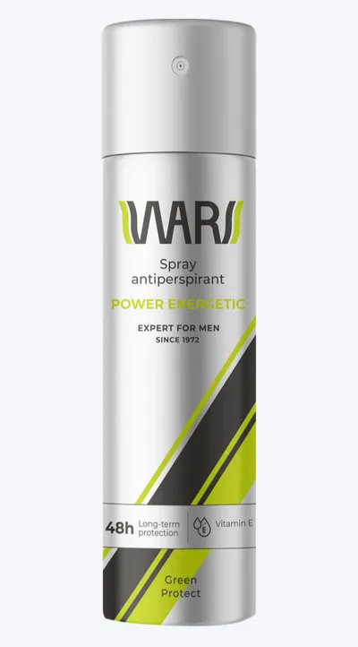 Wars Antyperspirant w sprayu dla mężczyzn `Green Protect Power Energetic`
