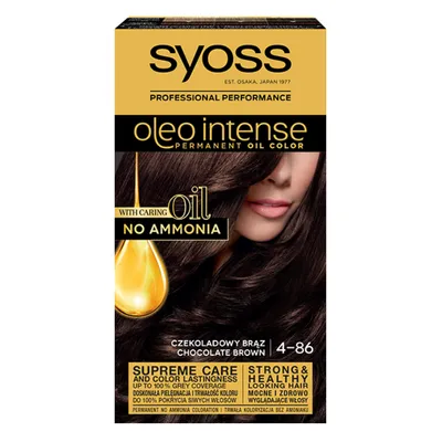 Syoss Oleo Intense, Permanent Oil Color (Trwała farba do włosów (nowa wersja))