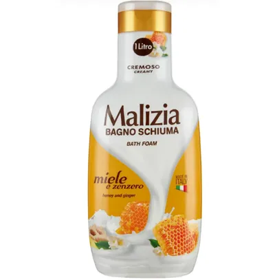 Malizia Honey and Ginger, Bath Foam (Miód i Imbir, Płyn do kąpieli)