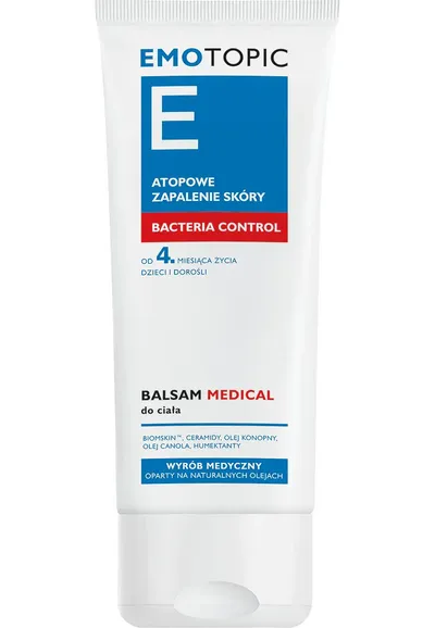Emotopic Bacteria Control, Balsam `Medical` do ciała