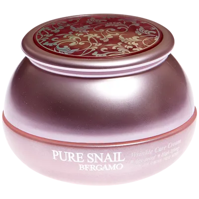Bergamo Specialist Pure Snail Wrinkle Care Cream (Krem przeciwzmarszczkowy z ekstraktem śluzu ślimaka)