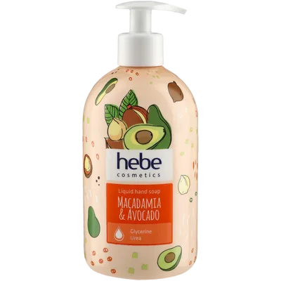 Hebe Liquid Hand Soap Macadamia & Avocado (Mydło w płynie `Makadamia & awokado`)