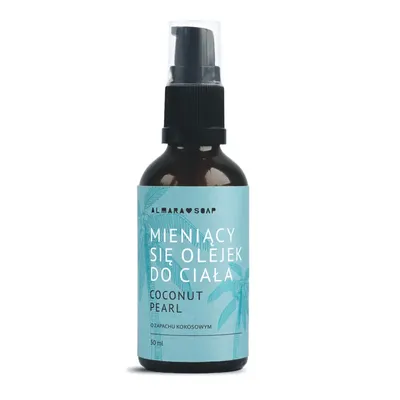 Almara Soap Coconut Pearl Body Oil (Mieniący się olejek do ciała o zapachu kokosa)