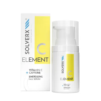 Solverx Element C, Energizing Face Serum (Rewitalizujące serum do twarzy)