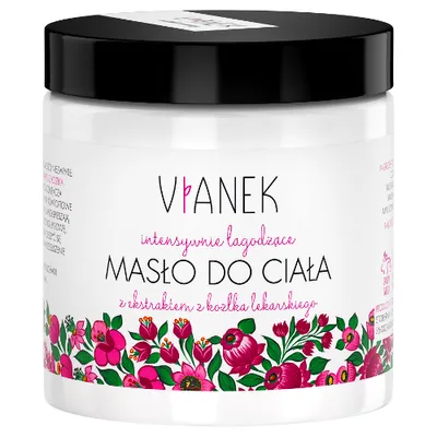 Vianek Seria Różowa, Intensywnie łagodzące masło do ciała