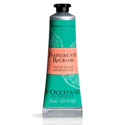 L'Occitane Pamplemousse Rhubarbe, Creme Mains (Krem do rąk z grejpfrutem i rabarbarem)