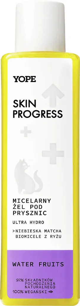 Yope Skin Progress, Micelarny żel pod prysznic `Ultra Hydro`