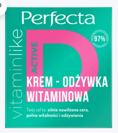 Perfecta Vitaminlike, Krem-odżywka witaminowa `Witamina D`
