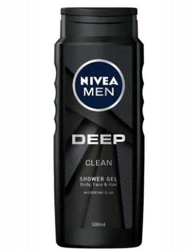 Nivea Men, Deep Clean, Żel do ciała, włosów i twarzy