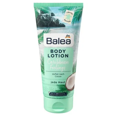 Balea Body Lotion Caribbean Feelings (Balsam do ciała o kokosowym zapachu)