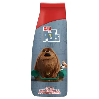 DreamWorks Animation The Secret Life of Pets,  2 in 1 Shampoo & Conditioner (Szampon z odżywką 2 w 1 dla dzieci)