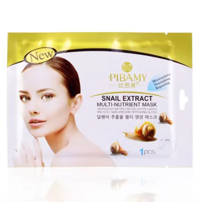 Pibamy Snail Extract Multi-Nutrient Mask (Multi-odżywcza maska z ekstraktem śluzu ślimaka)