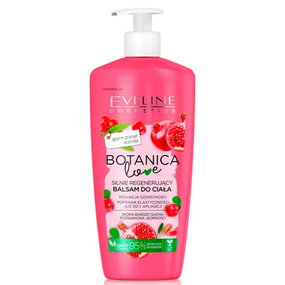 Eveline Cosmetics Botanica Love, Silnie regenerujący balsam do ciała