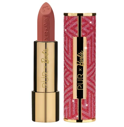 PUR Cosmetics PUR x Barbie, Iconic Lips in Innovator Signature Semi-Matte Lipstick (Matowa szminka do ust)