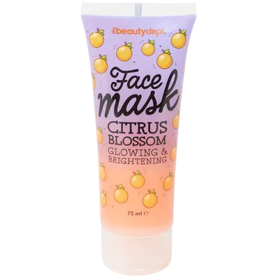 The Beauty Dept. Face Mask Citrus Blossom Glowing & Brightening (Maska do twarzy)